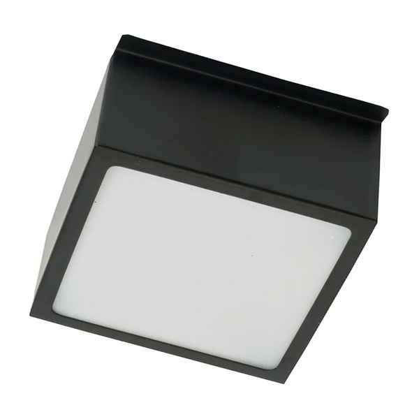 Светильник светодиодный Feron AL254 12W 4000K 960Lm 110° черный, грильято 89x89 мм с драйвером