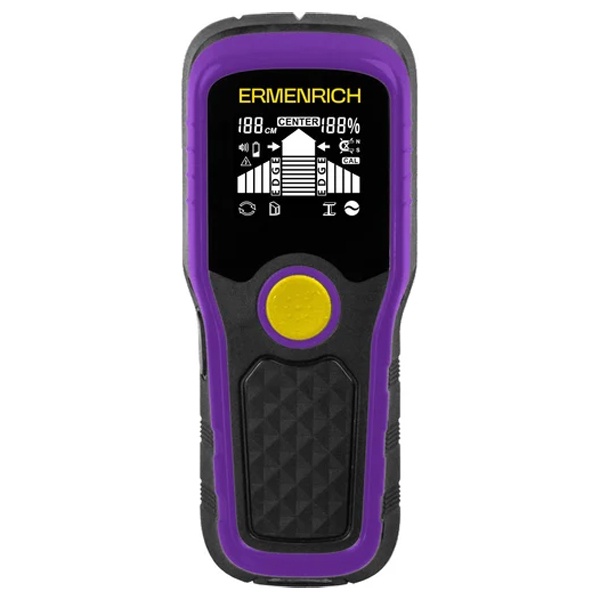 Детектор проводки Ermenrich Ping SM40, максимальная глубина обнаружения провода 51 мм