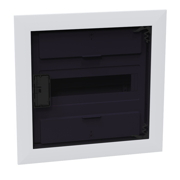 Щит встраиваемый КЭАЗ OptiBox Pro 12-VKR-IP40 12 модулей прозрачная черная дверца IP40