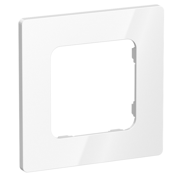 Рамка 1-местная ИЭК FLITE Classic РУ-1-К-ФлБ белый
