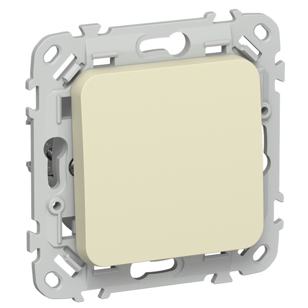 Выключатель одноклавишный ИЭК FLITE ВС11-1-0-ФлН 10А навахо