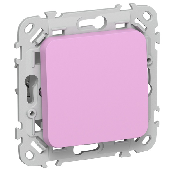 Выключатель одноклавишный ИЭК FLITE ВС11-1-0-ФлПр 10А пурпурный