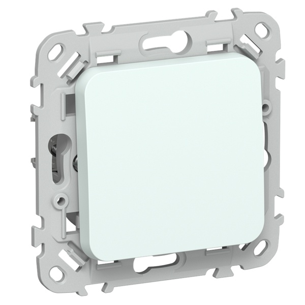 Переключатель одноклавишный ИЭК FLITE ВС61-1-0-ФлХЛ 10А холодный лёд