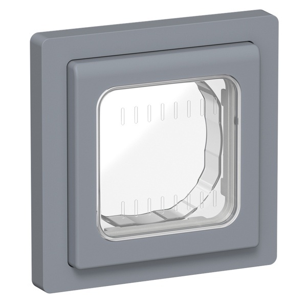 Рамка 1-местная ИЭК FLITE IP55 Рпро-1-55-ФлМ маренго