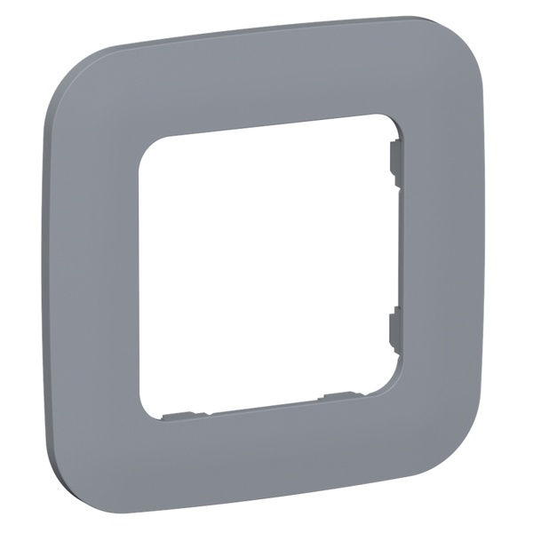 Рамка 1-местная ИЭК FLITE Artistic РУ-1-А-ФлМ маренго