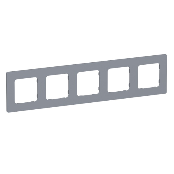 Рамка 5-местная ИЭК FLITE Classic РУ-5-К-ФлМ маренго