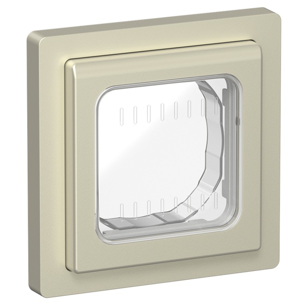 Рамка 1-местная ИЭК FLITE IP55 Рпро-1-55-ФлШ шампань