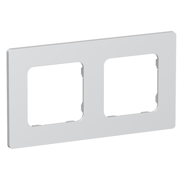 Рамка 2-местная ИЭК FLITE Classic РУ-2-К-ФлЖ жемчуг