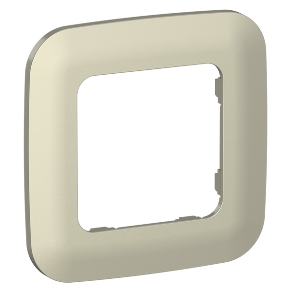Рамка 1-местная ИЭК FLITE Artistic РУ-1-А-ФлШ шампань