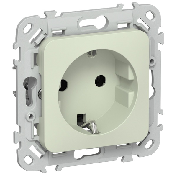 Розетка с заземлением ИЭК FLITE РС11-0-ФлП 16А панг