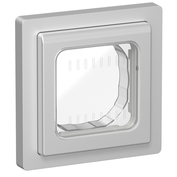 Рамка 1-местная ИЭК FLITE IP55 Рпро-1-55-ФлА алюминий