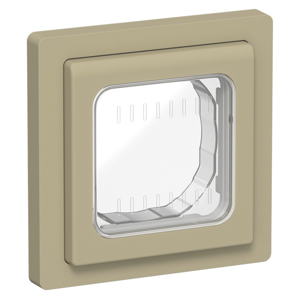 Рамка 1-местная ИЭК FLITE IP55 Рпро-1-55-ФлХ хаки