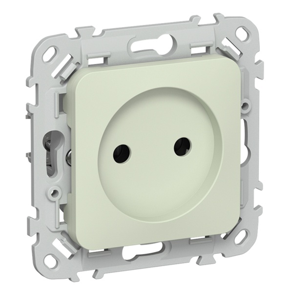 Розетка без заземления ИЭК FLITE РС01-0-ФлП 10А панг