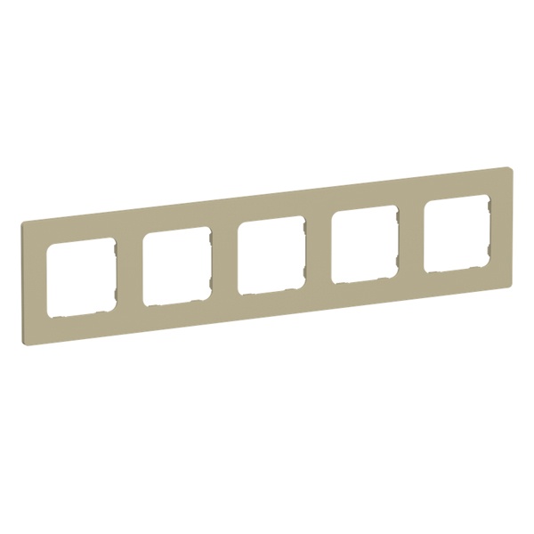 Рамка 5-местная ИЭК FLITE Classic РУ-5-К-ФлХ хаки