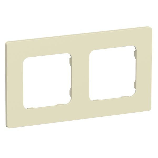 Рамка 2-местная ИЭК FLITE Classic РУ-2-К-ФлН навахо