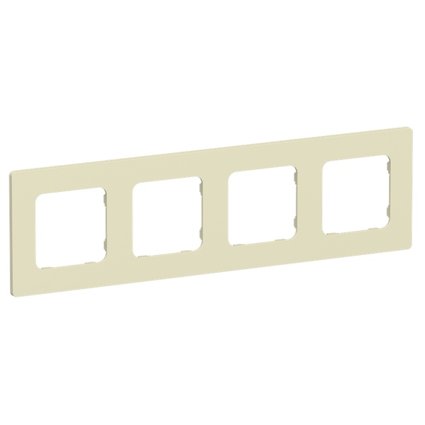 Рамка 4-местная ИЭК FLITE Classic РУ-4-К-ФлН навахо