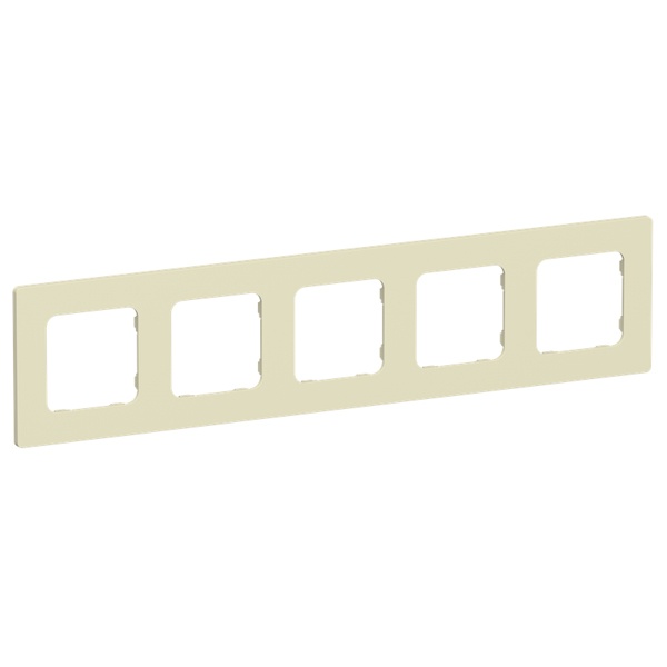 Рамка 5-местная ИЭК FLITE Classic РУ-5-К-ФлН навахо