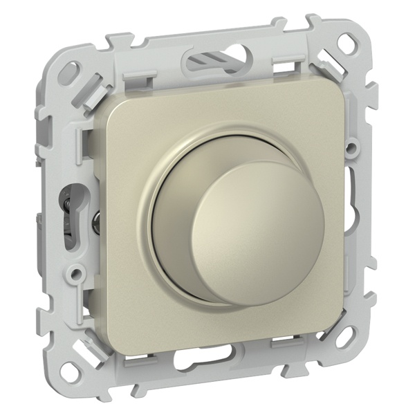 Светорегулятор проходной LED ИЭК FLITE СС16-5-1-ФлШ 250Вт шампань