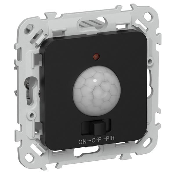 Датчик движения без N ИЭК FLITE ДД-2-ФлЧ 200Вт таймер 25-210сек освещенность 3-35Лк IP20 черный