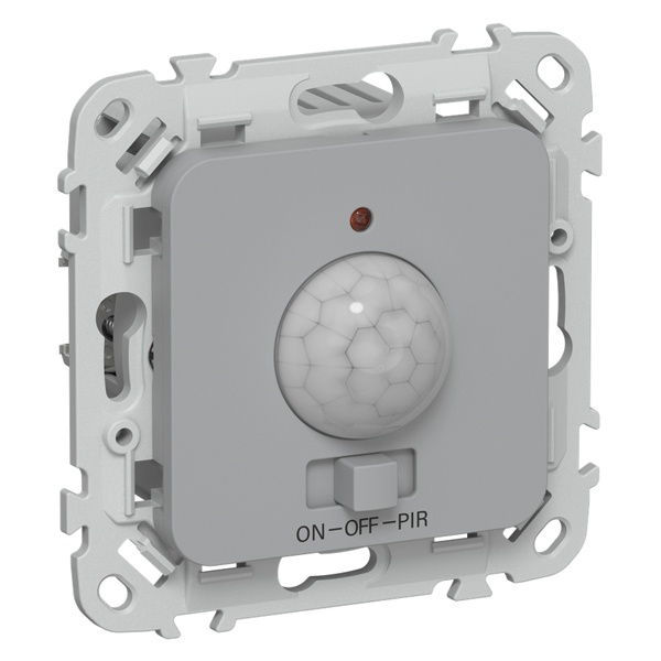 Датчик движения без N ИЭК FLITE ДД-2-ФлС 200Вт таймер 25-210сек освещенность 3-35Лк IP20 серый