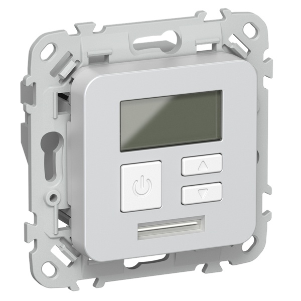 Термостат электронный с дисплеем ИЭК FLITE Т-ФлЖ 16А с датчиком 3м в комплекте жемчуг