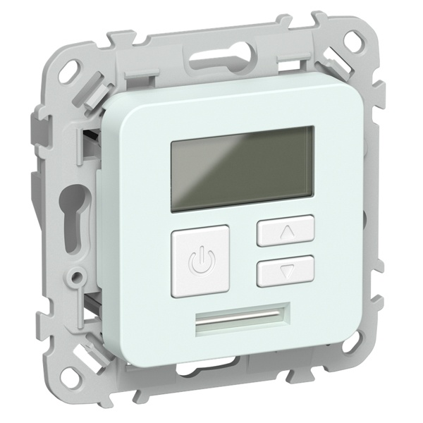 Термостат электронный с дисплеем ИЭК FLITE Т-ФлХЛ 16А с датчиком 3м в комплекте холодный лёд