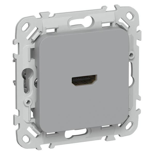 Розетка HDMI ИЭК FLITE РШДМА-ФлС серый