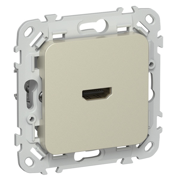 Розетка HDMI ИЭК FLITE РШДМА-ФлШ шампань