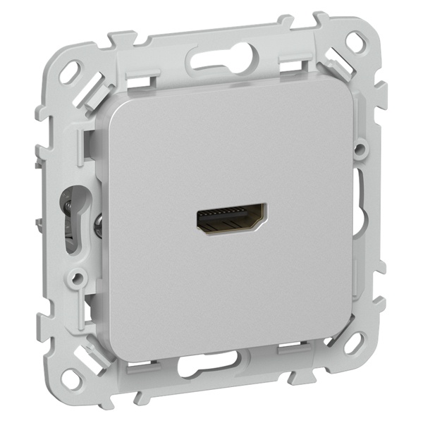 Розетка HDMI ИЭК FLITE РШДМА-ФлА алюминий