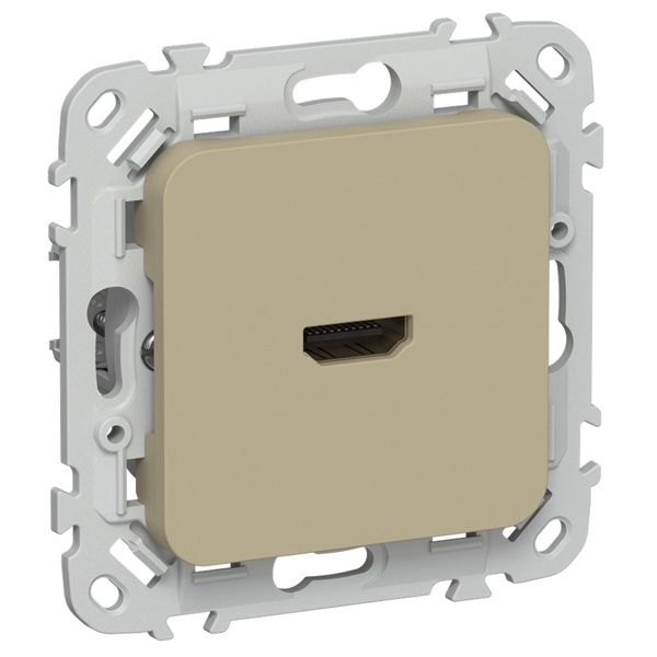 Розетка HDMI ИЭК FLITE РШДМА-ФлХ хаки