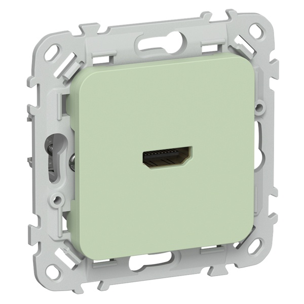 Розетка HDMI ИЭК FLITE РШДМА-ФлФ фисташковый