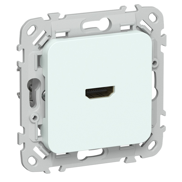Розетка HDMI ИЭК FLITE РШДМА-ФлХЛ холодный лёд