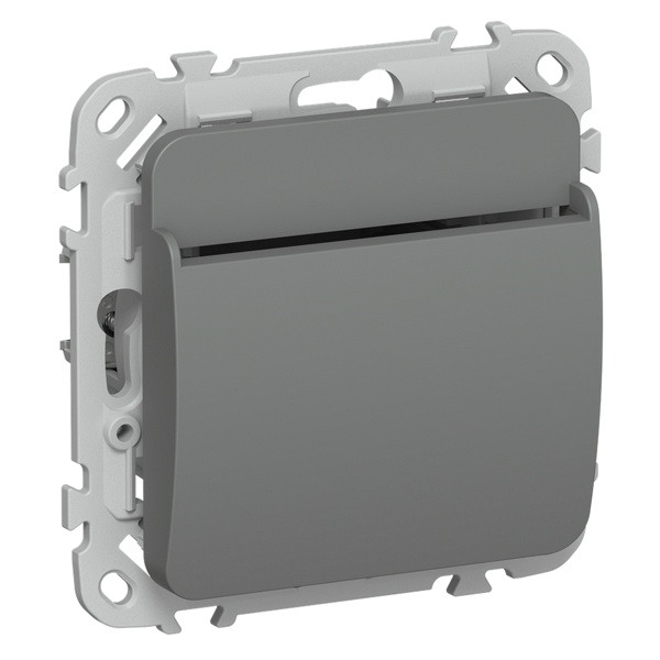 Выключатель карточный ИЭК FLITE ВК-0-ФлМА 30А мокрый асфальт