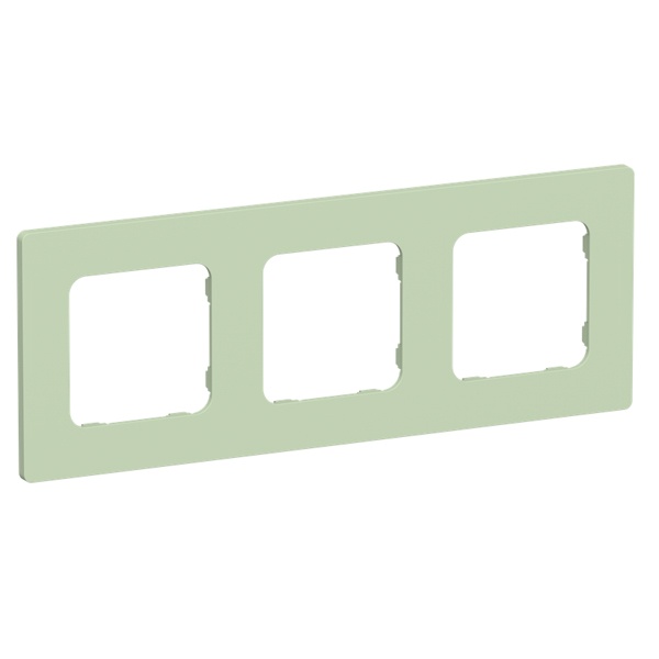 Рамка 3-местная ИЭК FLITE Classic РУ-3-К-ФлФ фисташковый