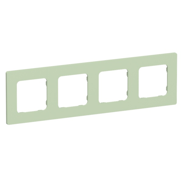 Рамка 4-местная ИЭК FLITE Classic РУ-4-К-ФлФ фисташковый