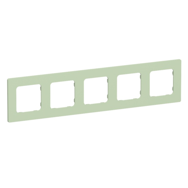 Рамка 5-местная ИЭК FLITE Classic РУ-5-К-ФлФ фисташковый