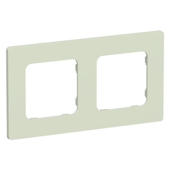 Рамка 2-местная ИЭК FLITE Classic РУ-2-К-ФлП панг