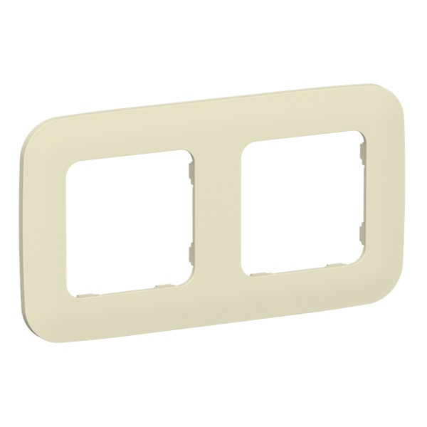 Рамка 2-местная ИЭК FLITE Artistic РУ-2-А-ФлН навахо