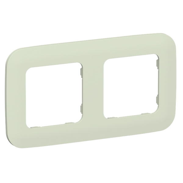 Рамка 2-местная ИЭК FLITE Artistic РУ-2-А-ФлП панг