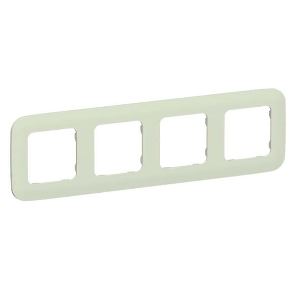 Рамка 4-местная ИЭК FLITE Artistic РУ-4-А-ФлП панг