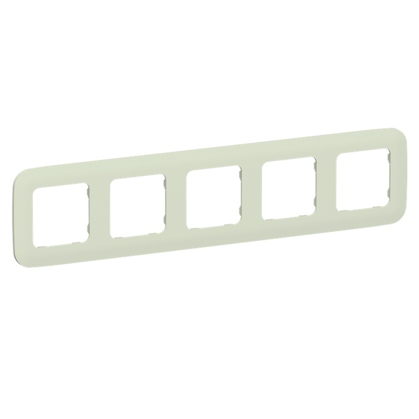 Рамка 5-местная ИЭК FLITE Artistic РУ-5-А-ФлП панг
