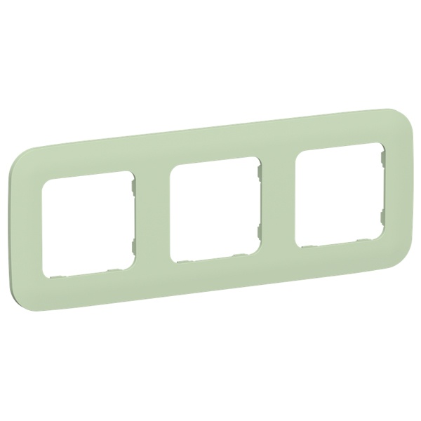 Рамка 3-местная ИЭК FLITE Artistic РУ-3-А-ФлФ фисташковый