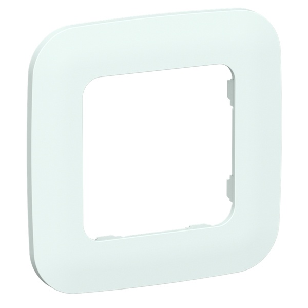 Рамка 1-местная ИЭК FLITE Artistic РУ-1-А-ФлХЛ холодный лед