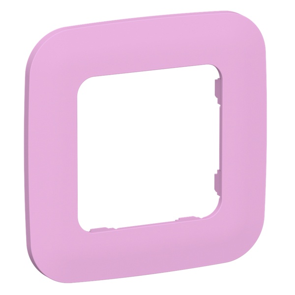 Рамка 1-местная ИЭК FLITE Artistic РУ-1-А-ФлПр пурпурный