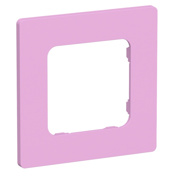 Рамка 1-местная ИЭК FLITE Classic РУ-1-К-ФлПр пурпурный