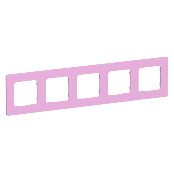 Рамка 5-местная ИЭК FLITE Classic РУ-5-К-ФлПр пурпурный