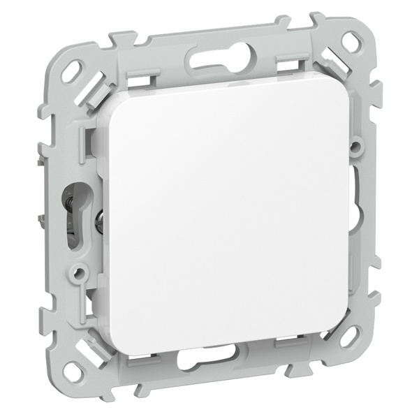 Заглушка с суппортом ИЭК FLITE ЗГ-ФлБ белый