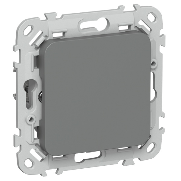 Заглушка с суппортом ИЭК FLITE ЗГ-ФлМА мокрый асфальт