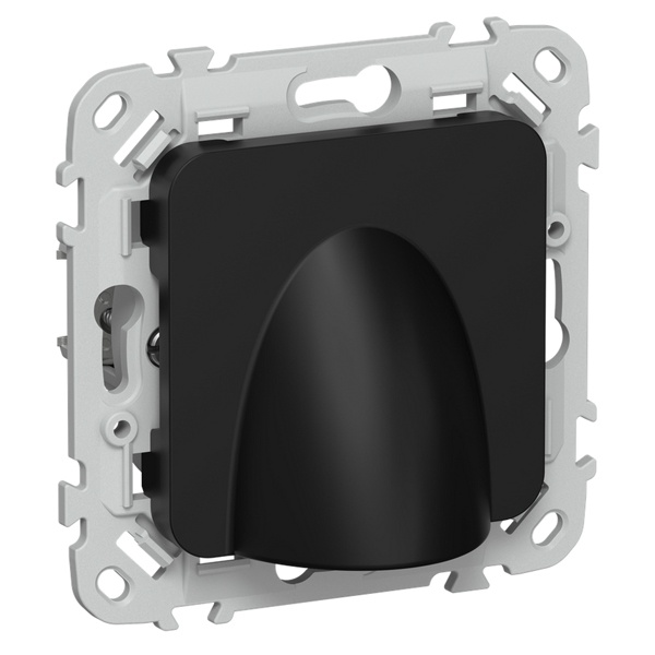 Вывод кабеля ИЭК FLITE КВ-ФлЧ черный