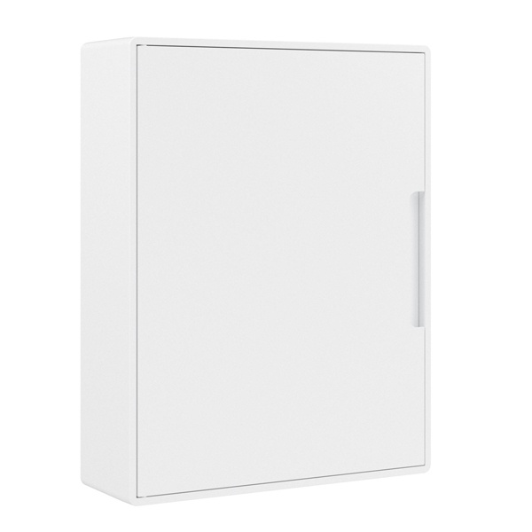 Щиток настенный слаботочный DKC FRAME 24 модуля с белой дверцей плата, розетки IP40 белый